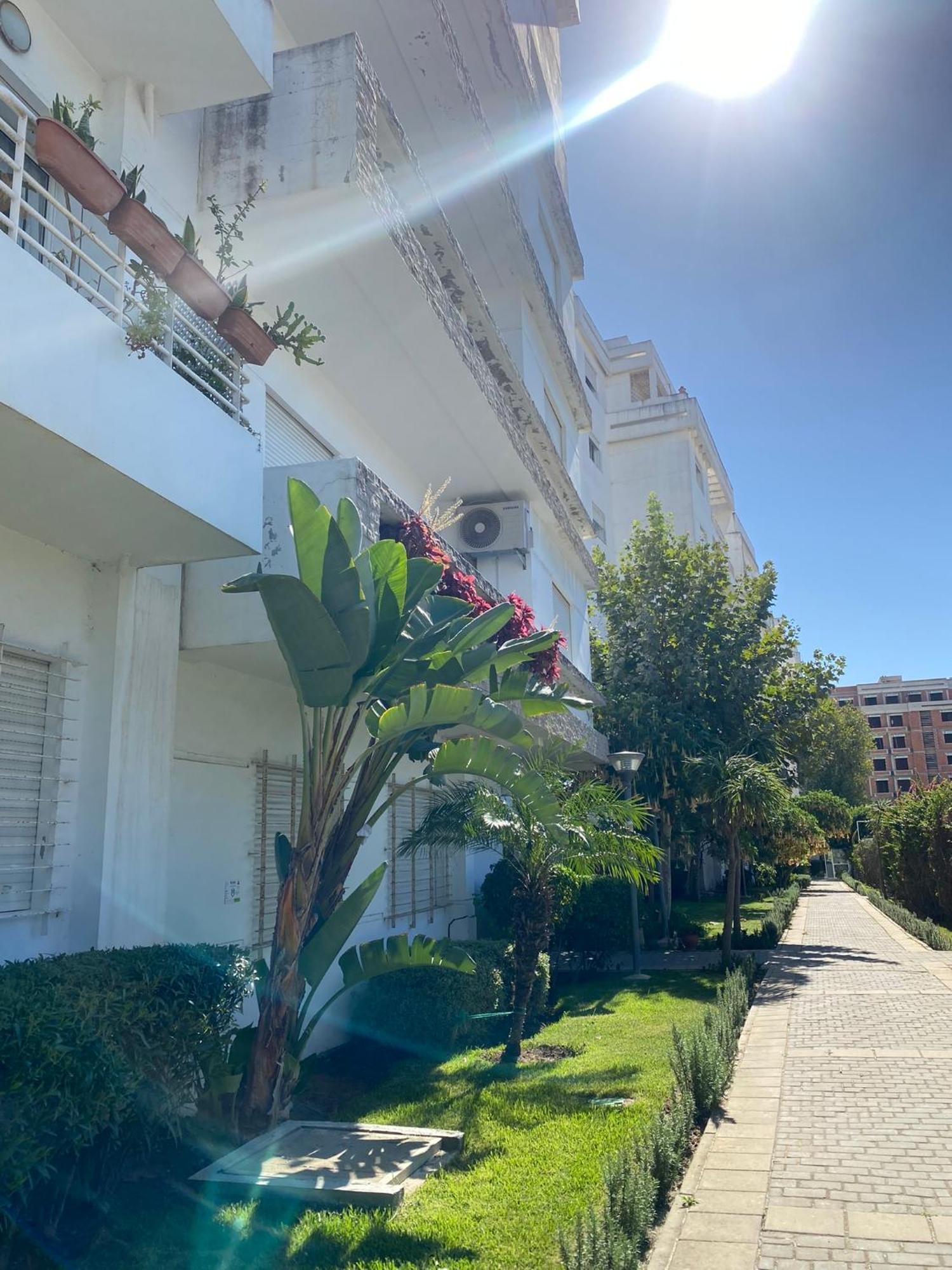 Moderne Appartement Met Tuin Tanger Kültér fotó